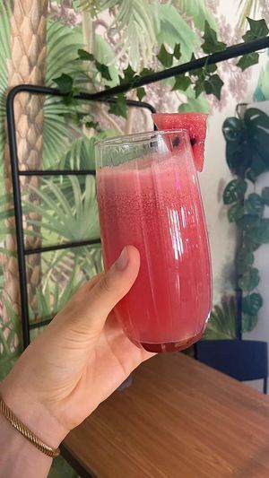 Blissly pink with grapefruit love it  at The Sane Sister  in Willemstad