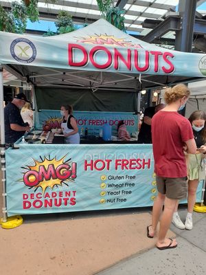 Doughnuts! at North Brisbane Vegan Markets in Brisbane