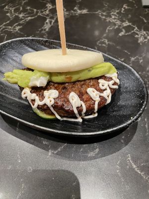 Impossible Bao bun at JINYA Ramen Bar in Charlotte