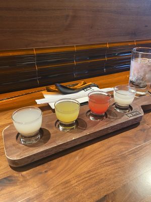 Jinya - Sake flight  at JINYA Ramen Bar in Charlotte