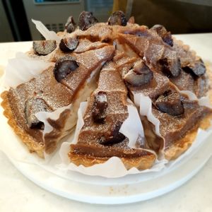 coconut cream chestnut pie at Second Breeze in Bucheon