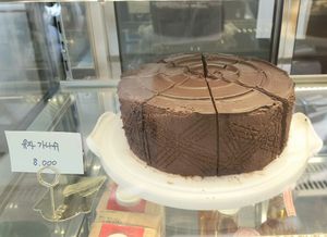 Yuzu Ganache cake 유자가나슈 at Second Breeze in Bucheon