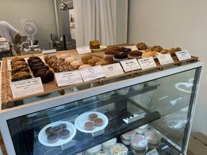 Selection of cakes  at Jigu Bakery - 지구제과 in Seoul