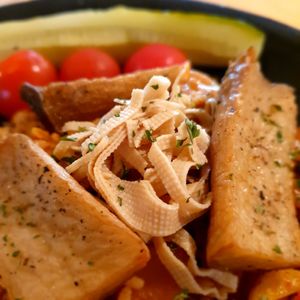 shredded tofu at Mu - 무 in Seoul