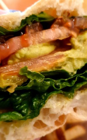 Tomato avocado ciabatta at Mu - 무 in Seoul