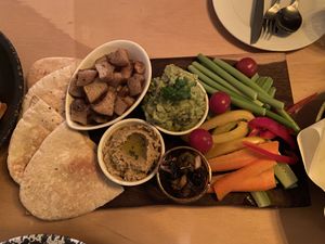 Vegan platter   at Mu - 무 in Seoul