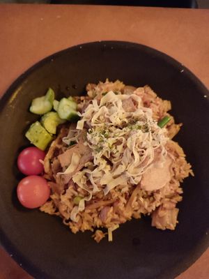 Kimchi fried rice at Mu - 무 in Seoul