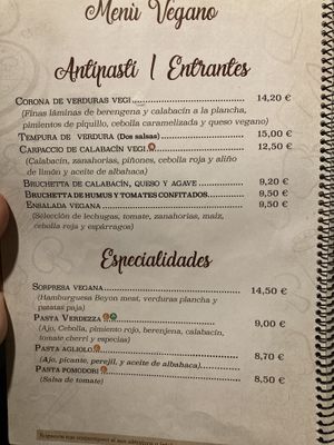   at La Mia Mamma in Ciudad Real