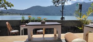 Lake view setting at Vegan Way in Pokhara