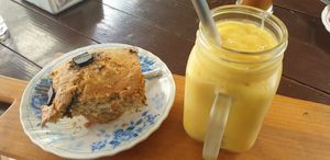 Vegan muffin at Vegan Way in Pokhara