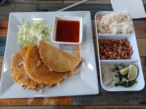 Queso birra tacos at Yumz in South Salt Lake