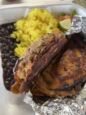 Birria taco platter   at Yumz in South Salt Lake