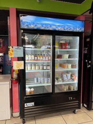 Smoothies, juices, sodas, and chocolate   at Yumz in South Salt Lake