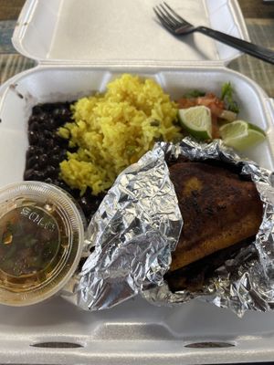 Birria taco platter   at Yumz in South Salt Lake