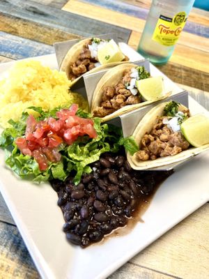 Vegan tacos   at Yumz in South Salt Lake