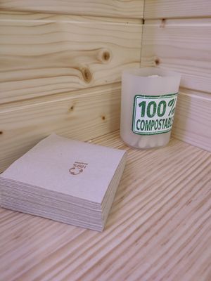 Green ♻️ at Bungnuts vegan Doughnuts. in Barcelona