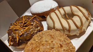  at Bungnuts vegan Doughnuts. in Barcelona