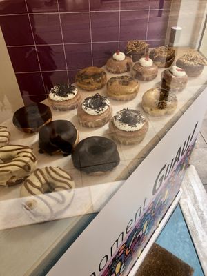 A sample of the full selection...  at Bungnuts vegan Doughnuts. in Barcelona