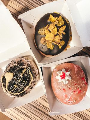   at Bungnuts vegan Doughnuts. in Barcelona