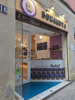  at Bungnuts vegan Doughnuts. in Barcelona