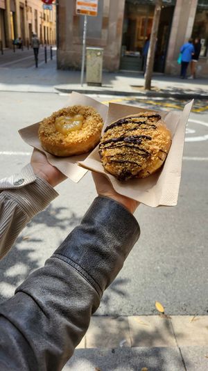  at Bungnuts vegan Doughnuts. in Barcelona