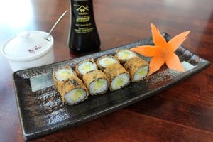 Paniertes Sushi  at My Hao in Nuremberg