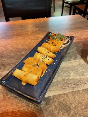 Mini vegan spring rolls   at My Hao in Nuremberg