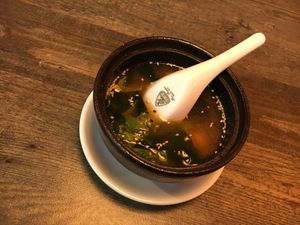 Vegan soup at My Hao in Nuremberg