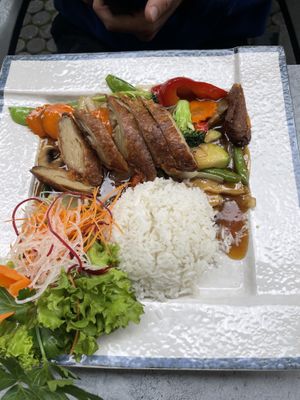 Vegan duck  at My Hao in Nuremberg