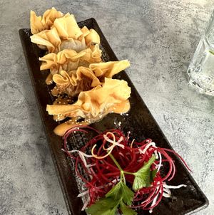 Wan Tan gebacken  at My Hao in Nuremberg