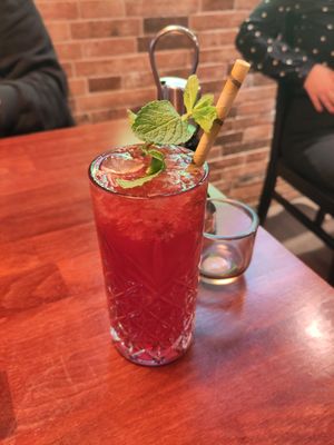 Red Sun cocktail at My Hao in Nuremberg