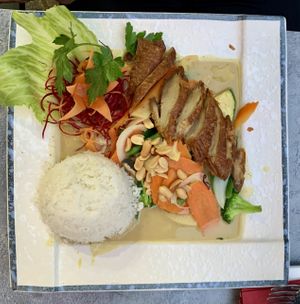 Crispy vegan duck  at My Hao in Nuremberg