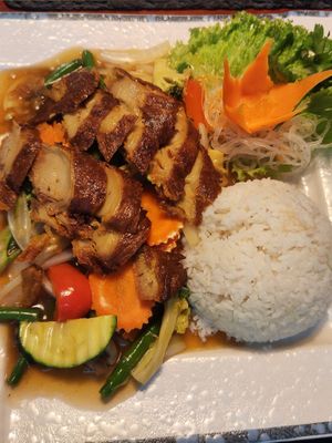 Main dish at My Hao in Nuremberg