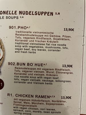 Description of my soup  at My Hao in Nuremberg