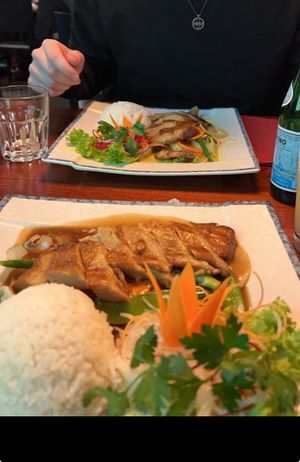 Vegane Ente und Reis at My Hao in Nuremberg