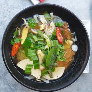 Pho / Traditionelle Nudelsuppe at My Hao in Nuremberg