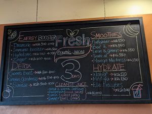  at Bikram Yoga Nairobi Juice Bar in Nairobi