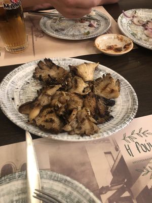 Mushrooms  at The Rouga in Thessaloniki