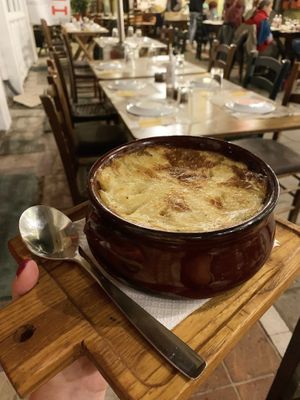 Greek Mousaka  at The Rouga in Thessaloniki