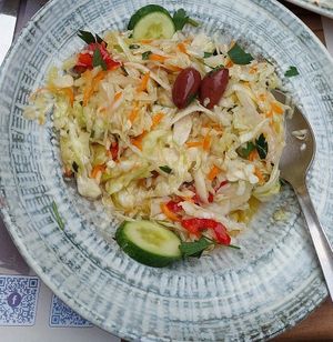 politiki salad at The Rouga in Thessaloniki