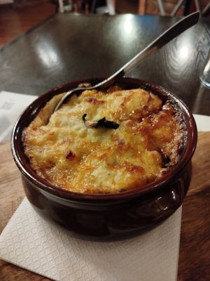 Vegan Moussaka at The Rouga in Thessaloniki
