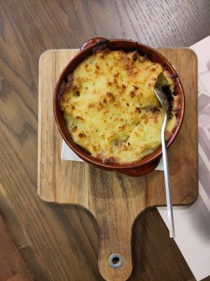 Vegan Moussaka at The Rouga in Thessaloniki