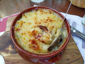 Vegan moussaka at The Rouga in Thessaloniki