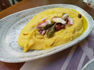 Fava Santorini at The Rouga in Thessaloniki