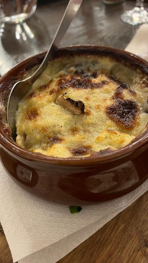 Vegan moussaka  at The Rouga in Thessaloniki