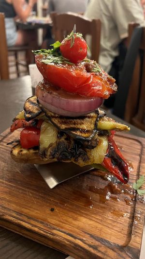 Grilled vegetables   at The Rouga in Thessaloniki
