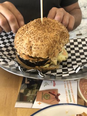   at La Golosa Vegan Vurger - Gracia in Barcelona