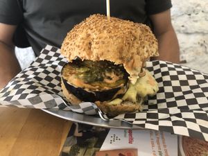   at La Golosa Vegan Vurger - Gracia in Barcelona