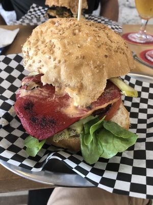   at La Golosa Vegan Vurger - Gracia in Barcelona
