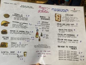 Magic Kitchen Menu - February 2024   at Magic Kitchen in Athens